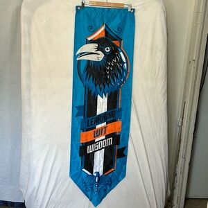 Harry Potter Hogwarts Wizarding World hanging Ravenclaw flag shield banner